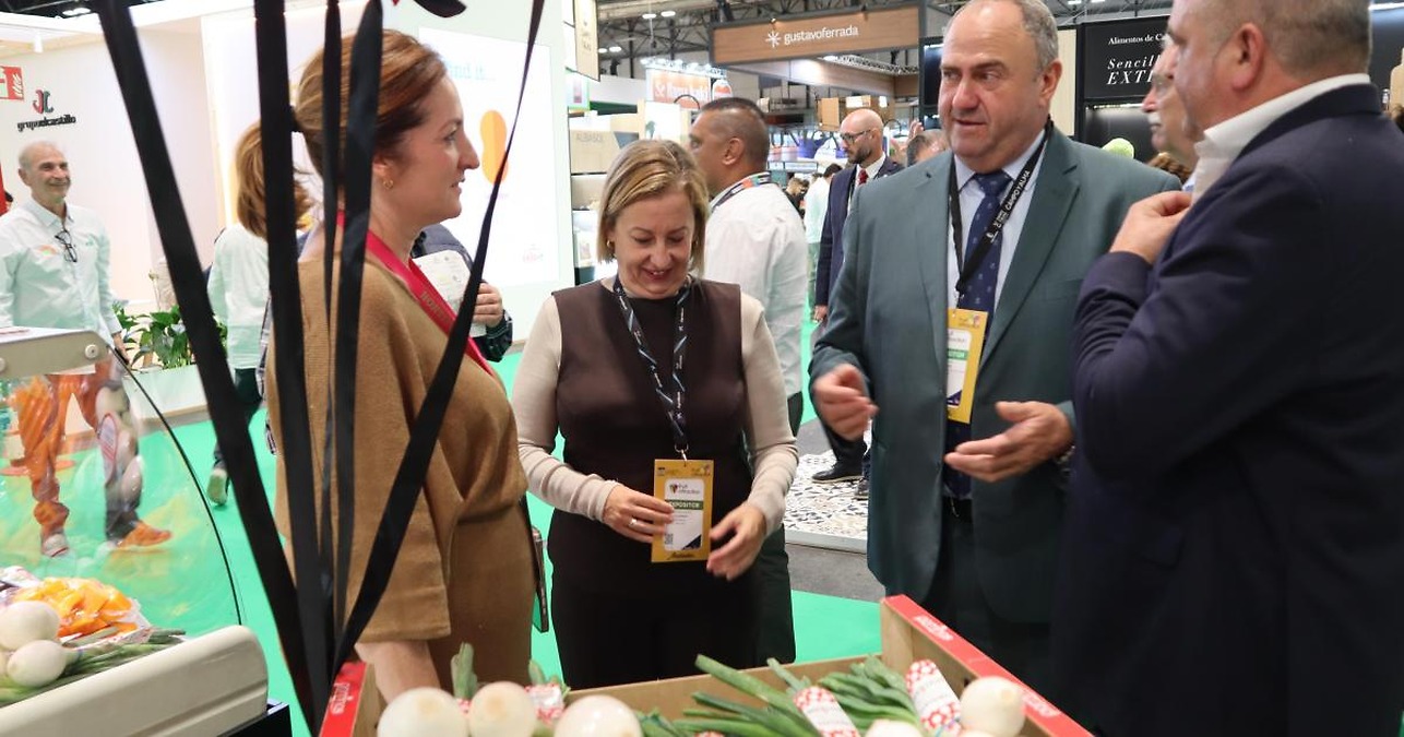 Castilla-La Mancha destaca su liderazgo en el sector hortofrutícola en la feria Fruit Attraction